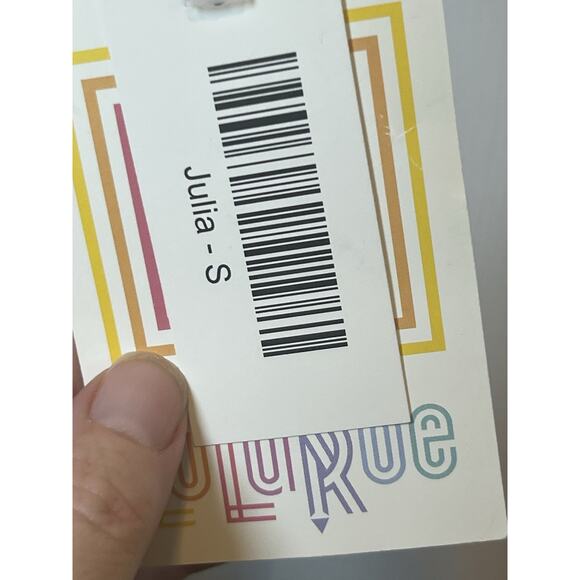 LuLaRoe Julia Dress Size Small NWT Pink & Black Geometric Bodycon Fast Shipping - Picture 4 of 11